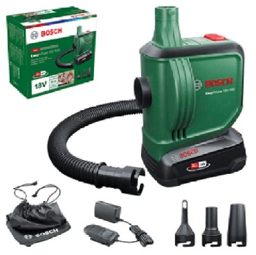 Pompka Bosch Easy Inflate 18V-500 - 1 akumulator 18V/2.0Ah